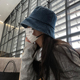 TUshu 慵懒松弛感～不过时百搭遮阳牛仔渔夫帽子女气质显脸小盆帽