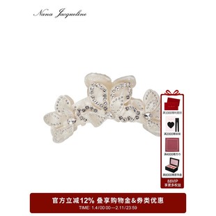 【赵露思同款】NanaJacqueline三角梅长款立体抓夹女气质花朵发夹