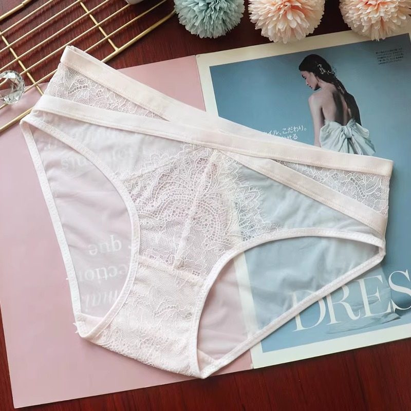 新款内裤女棉抗菌裆性感蕾丝纯欲少女无痕夏季薄款女生短裤炮姐