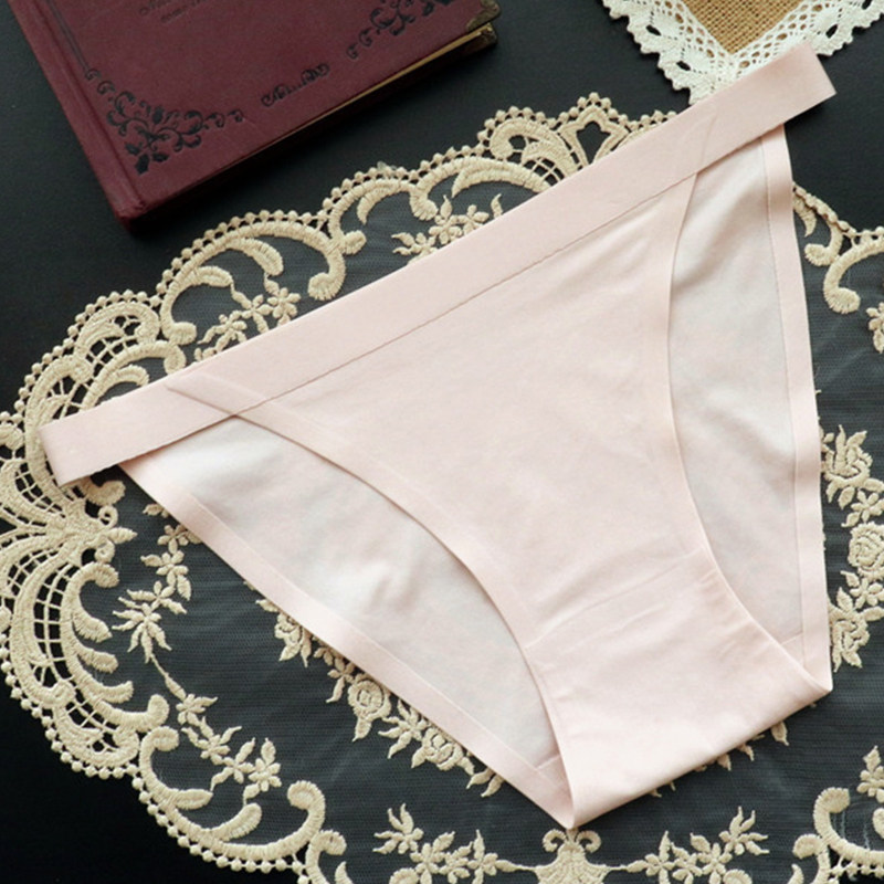 性感内裤女低腰一片健身运动透气女火辣超薄三角裤少妇半包臀短裤