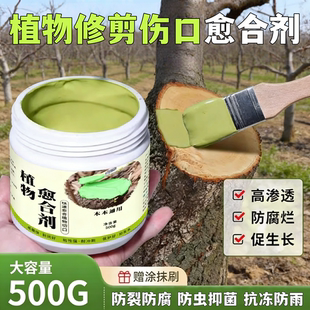 植物伤口愈合剂嫁接愈合膏树木果树嫁接盆景树枝剪修切口专用涂膜