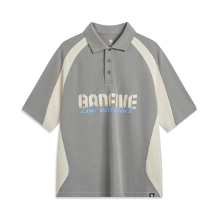 APLV011 李宁男子短袖 2025夏季 新款 反伍系列舒适翻领宽松POLO衫