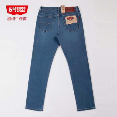 第五街男装加绒加厚保温裤