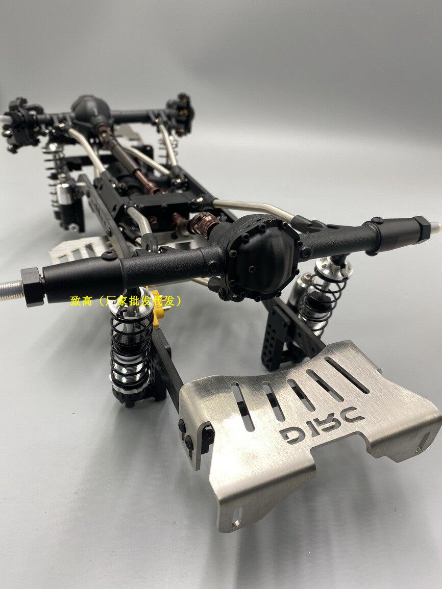 1比10 D110 RC4WD 精冠卫士定制专用v2车架 二挡双速波箱反传车桥
