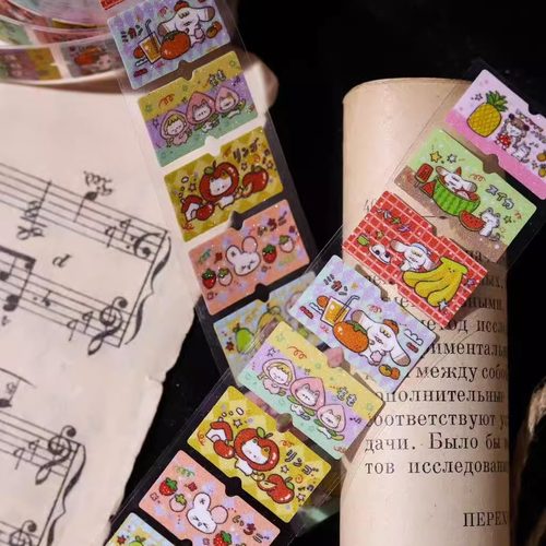 新品贴纸卷1卷包邮满5送1