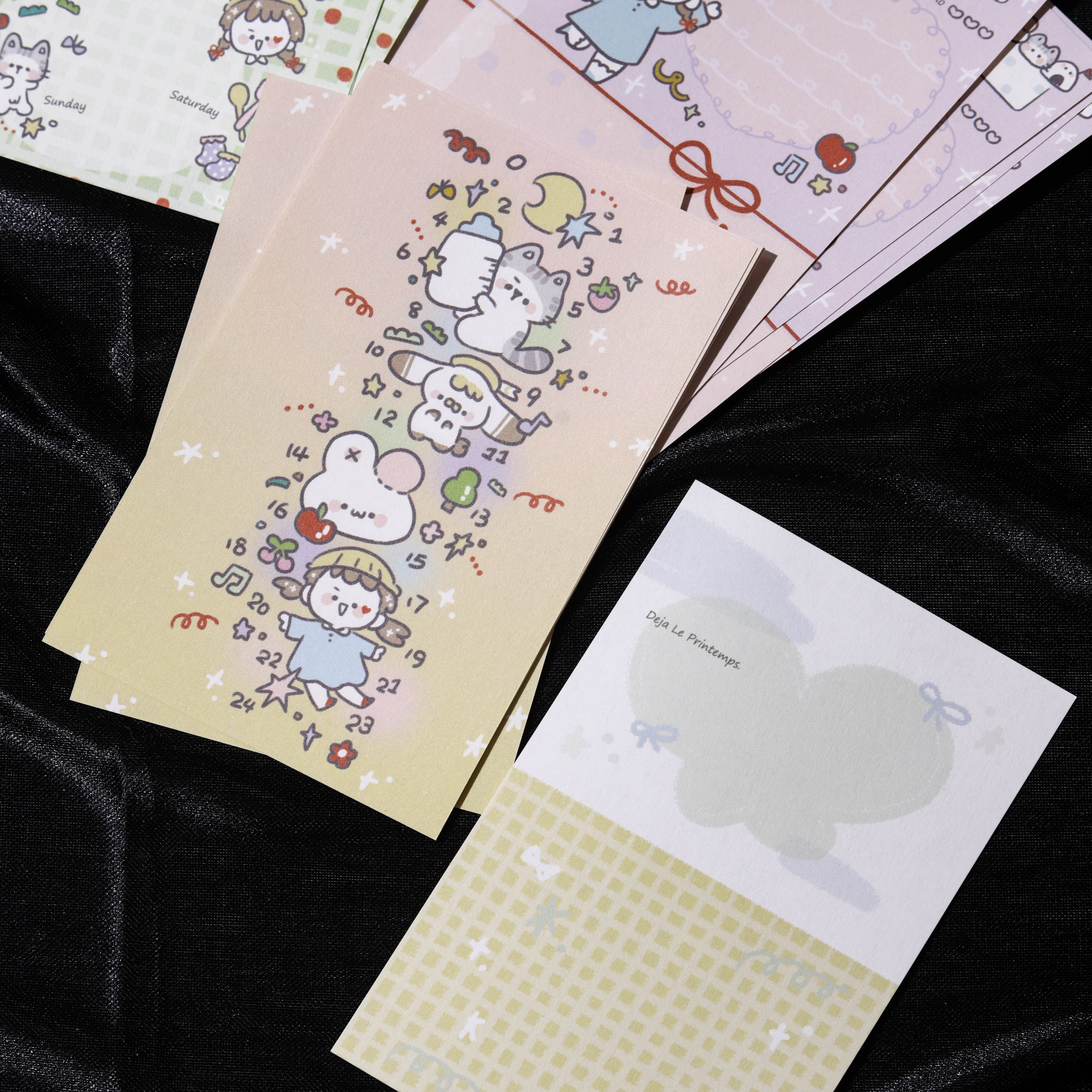 【周边】E厘米新品&Yii联名M5内页双面印刷原创可爱设计风20张/包