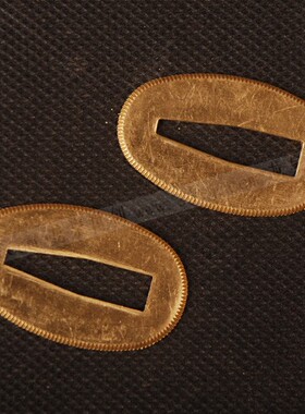 龙泉世剑 日本装具 刀镡垫片 通用金具 黄铜高档铜片 切羽