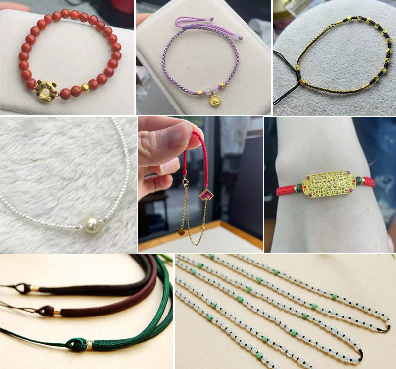 Da Yingjia Jewelry ◎ старые клиенты с верёвками/ручной холодной вязкой различия ссылки