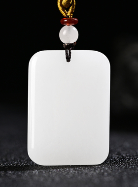 羊脂白其他男女金丝玉石英岩玉