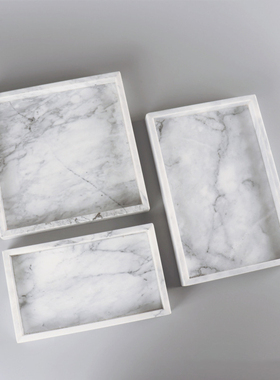 酒店样板间卫浴洗漱托盘