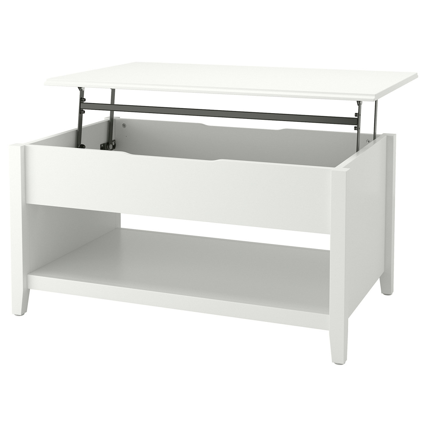 IKEA宜家代购维特瑞可调节咖啡桌白色97厘米家用简约现代桌子