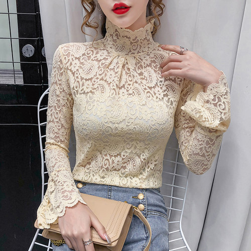 2020内搭小衫性感网纱蕾丝