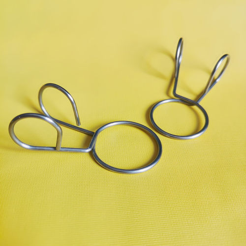 不锈钢室外固定夹防滑扣晾衣杆