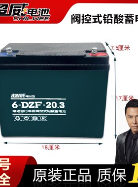 促销超威电池12V48/60V72V20/20AH三轮加电动车电瓶车电池石墨烯