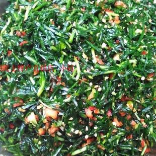 湖北省随州广水土特产农家自制手工腌菜即食酸辣泡菜韭菜3斤包邮
