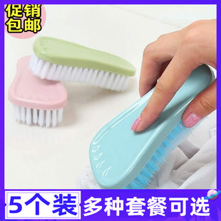 多功能长柄软毛鞋刷子洗鞋刷清洁刷子塑料毛刷皮鞋油擦鞋刷洗衣刷