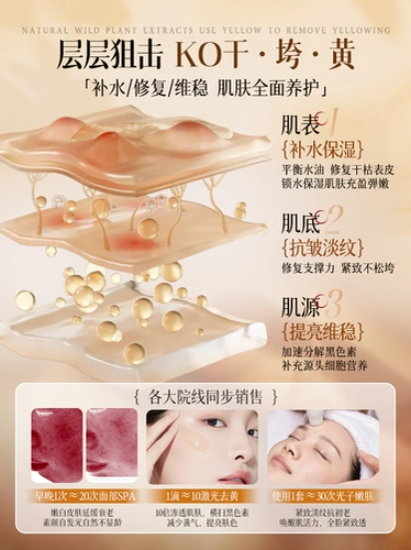 Молочко, осветляющий разглаживающий комплект, увлажняющий крем, лосьон для ухода за кожей, против морщин, официальный продукт