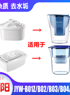 适用九阳净水壶滤芯JYW-B02B03B04B05B06滤水壶过滤器直饮滤芯