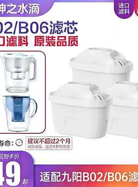 通用九阳滤水壶滤芯B02/B06/B05E