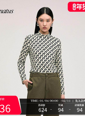 CONATUS/珂尼蒂思秋季新款时尚休闲个性百搭舒适潮流上衣女