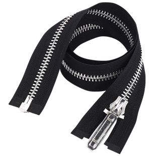 进口8号Y系列Y牙单头开口皮衣夹克外套羽绒服拉链高档金属铜拉锁