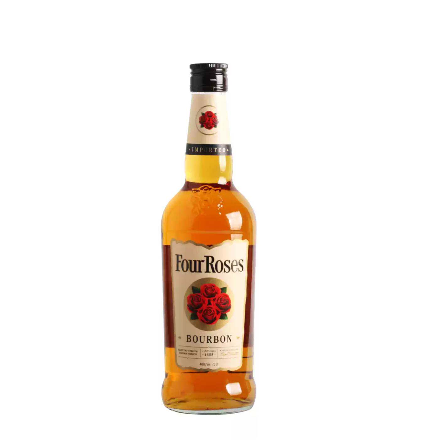 国行四玫瑰波本威士忌 Four Rose Whisky烈酒日本进口洋酒700ml