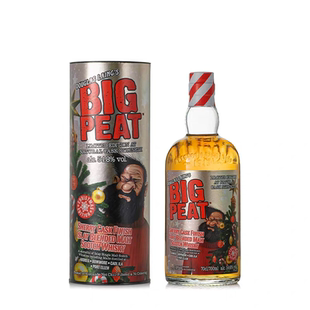 道格拉斯梁大鼻子2023圣诞版桶强调和麦芽威士忌BIG PEAT原装进口