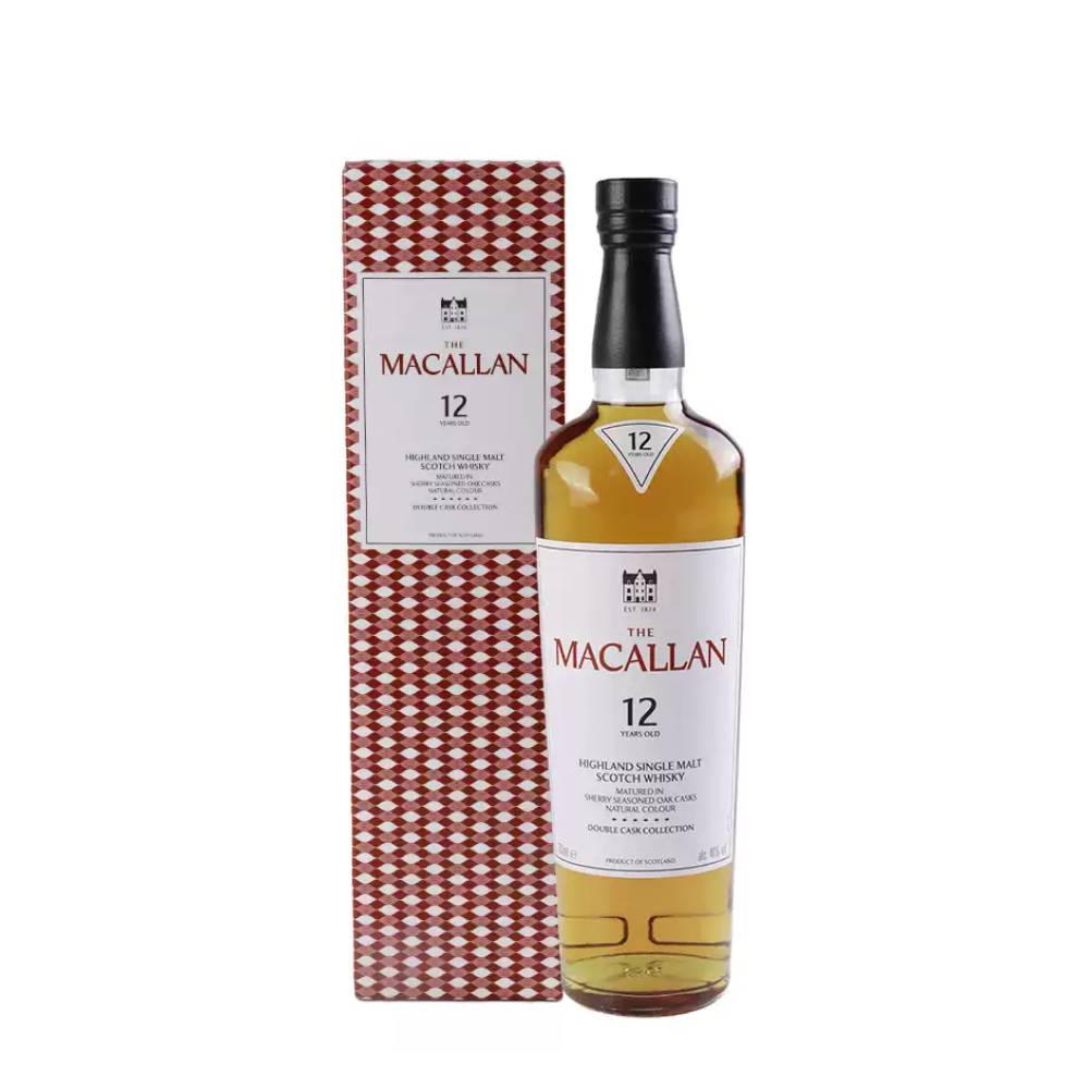 Macallan麦卡伦12年双雪莉桶蓝钻图片
