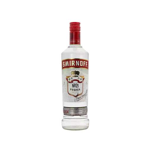斯米诺红牌伏特加700ml 皇冠伏特加 SMIRNOFF VODKA进口洋酒基酒