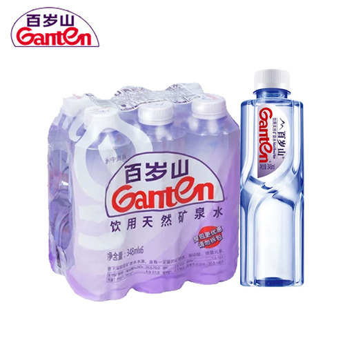 百岁山天然矿泉水348ml