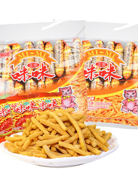 爱尚咪咪虾条虾味10g*40包薯条儿童休闲零食小吃
