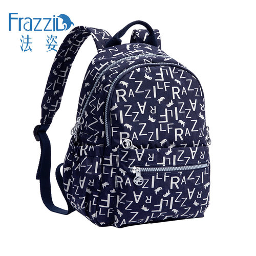 法姿休闲女背包涤纶小书包轻便