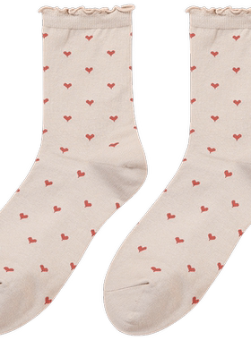 tutuanna甜美四季女短袜