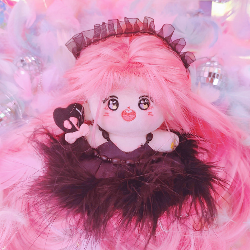 饭饭棉花娃娃原创blackpink女团娃15厘米藕b胖胖体可爱毛绒rua娃