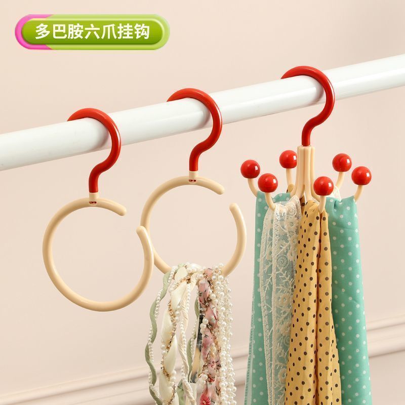 新款六爪防滑旋转挂钩