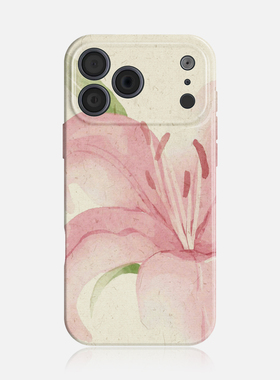 百合心~新中式国风适用iphone17promax手机壳苹果16华为nova14小米15opporeno13菲林vivox200一加ace6magic8