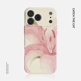 百合心 国风适用iphone17promax手机壳苹果16华为nova14小米15opporeno13菲林vivox200一加ace6magic8 新中式