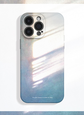 正午阳光~氛围感艺术光影ins适用iPhone16/15pro手机壳华为nova13软OPPOreon12苹果14vivoS20一加ACE3荣耀200