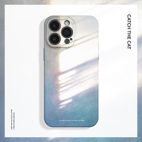 正午阳光~氛围感艺术光影ins适用iPhone16/15pro手机壳华为nova13软OPPOreon12苹果14vivoS20一加ACE3荣耀200