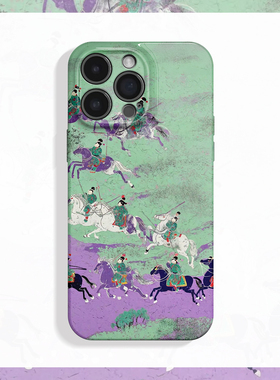 长安乱~新中式适用iPhone15/16promax手机壳新款14华为pura70小众IQOOneo全包13/12软OPPOreno9高级感vivos20