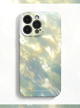流光飞舞~高级感艺术光影ins适用iPhone16/15pro手机壳华为nova13软OPPOreon12苹果14vivoS20一加ACE3荣耀200