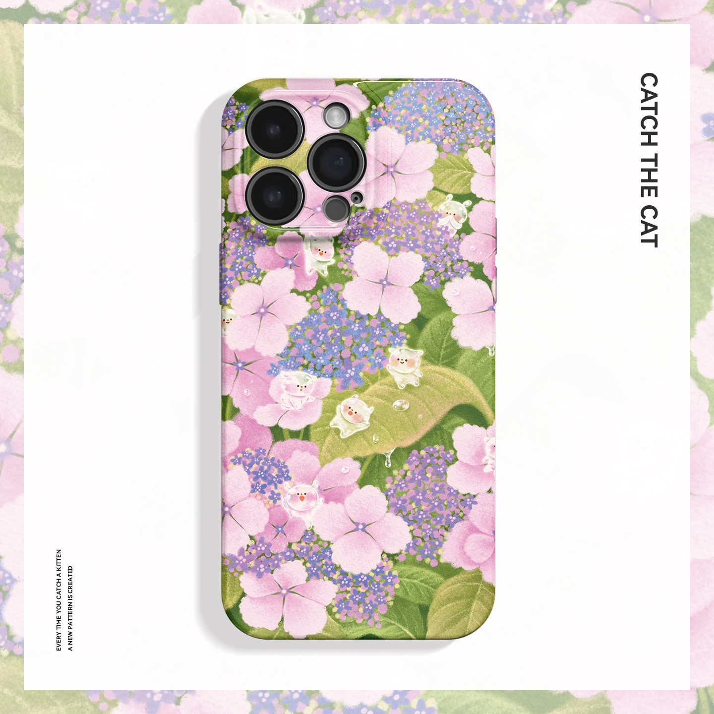 露珠小兔~清新可爱萌趣ins适用苹果17promax手机壳iphone16华为mate70小米15艺术vivoS19小众iqooneo10荣耀90