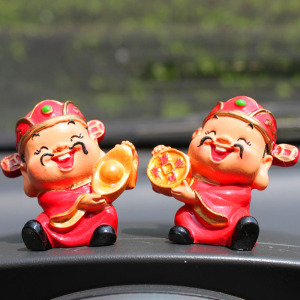 包邮Q版公仔创意车载品装饰车内装饰饰品中控摆件摆件台汽车