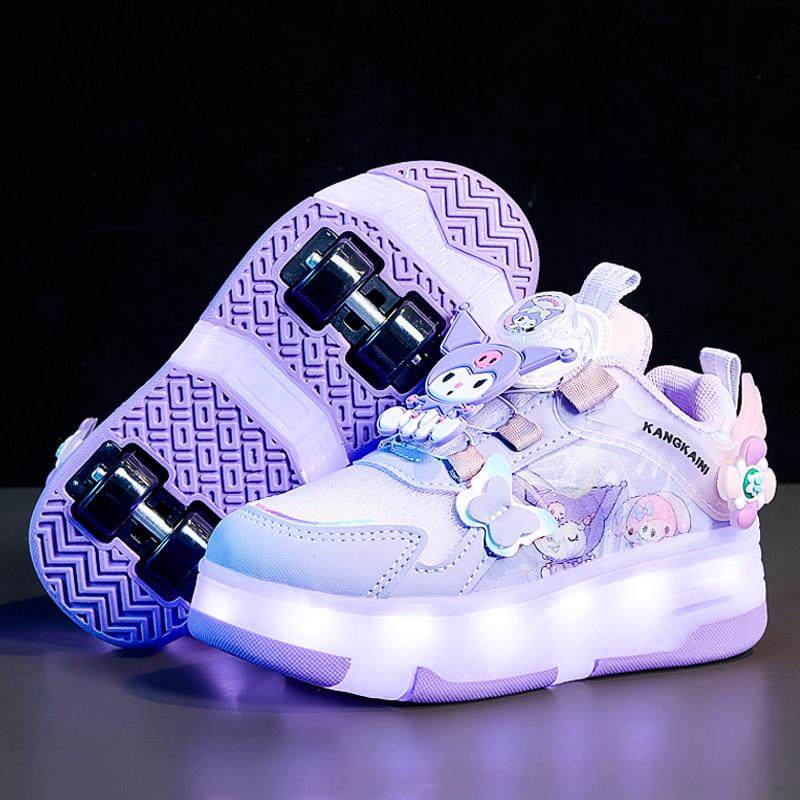 库洛米女童暴走鞋夏季2025新款儿童亮灯溜冰鞋女孩四轮公主轮滑鞋,运动/瑜伽/健身/球迷用品,暴走鞋,淘宝优惠券,粉丝福利购,淘宝优惠卷