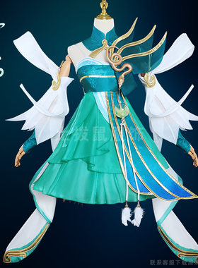 浅川喵王者荣耀小乔青蛇cos服