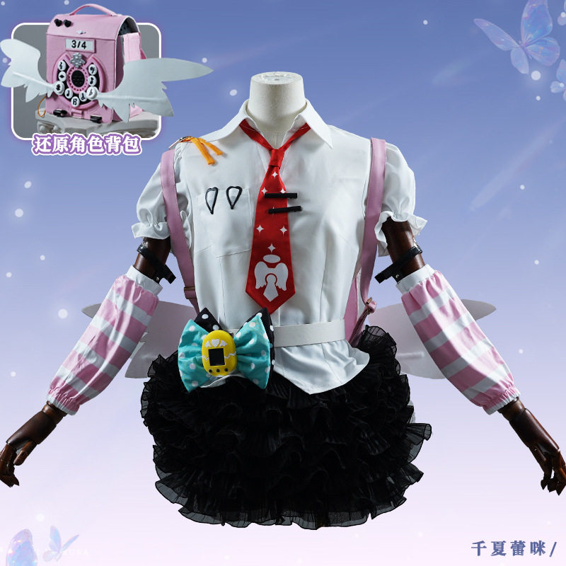 绝区零cos服想天使千夏蕾咪cosplay服装背包全套学院C服图片