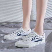 Feiyue / giày da nhỏ màu trắng giày mới cho nam Giày đế thấp giúp giày đế bằng, giày đế bằng - Dép / giày thường