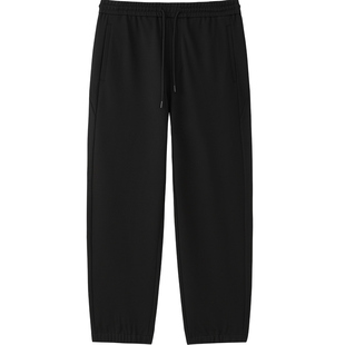 长裤 高克重休闲束脚针织男款 1ST4061040 新款 TRENDIANO2025冬季