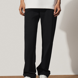 1ST3061400 针织直筒休闲裤 TRENDIANO2025秋冬新款 重磅高克重男款