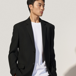外套 西装 1SH3410360 澳大利亚羊毛男士 Trendiano2025秋冬新款